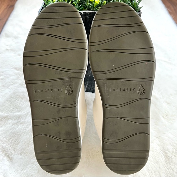 Sanctuary Daytripper Low Top Sneakers White with Camo Accent Size 6M - Picture 5 of 15